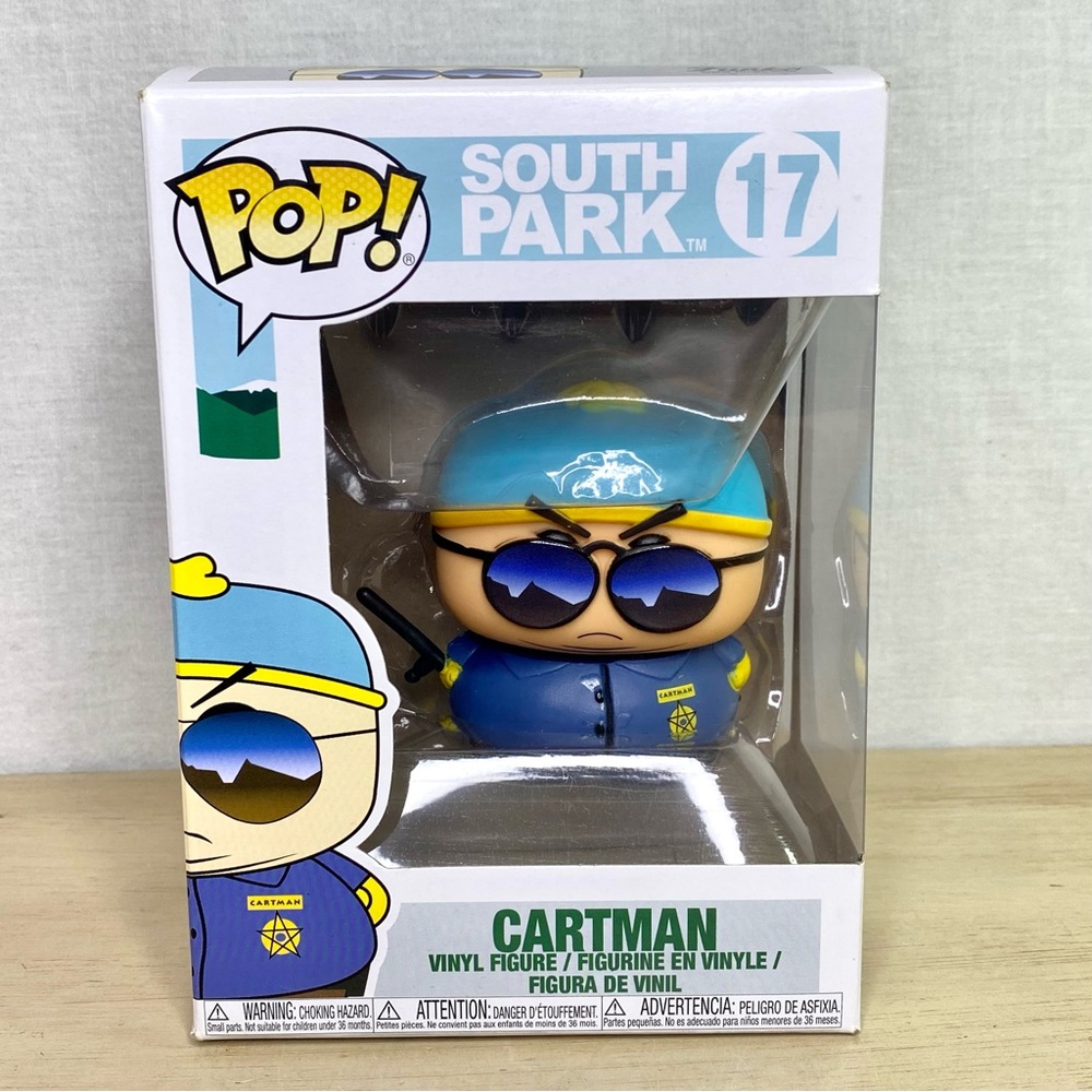 Funko Pop South Park Eric Cartman Officer 17 Trey Parker